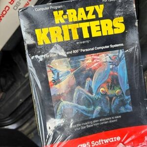 K-Razy Kritters Video Game - Black
